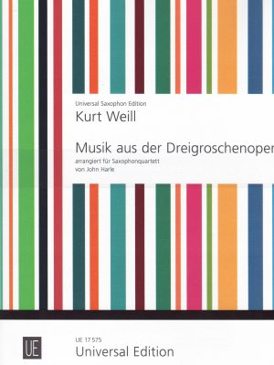 WEIL, KURT – MUSIC FROM THE THREEPENNY OPERA