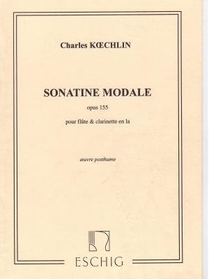 KOECHLIN, CHARLES – SONATINE MODALE