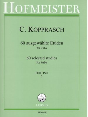 KOPPRASCH, CARL – 60 AUSGEWÄHLTE ETÜDEN HEFT II