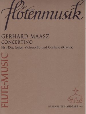 MAASZ, GERHARD – CONCERTINO