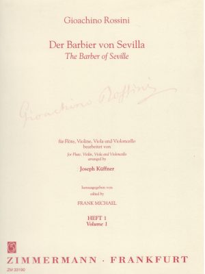 ROSSINI, GIOACHINO – DER BARBIER VON SEVILLA VOL. 1