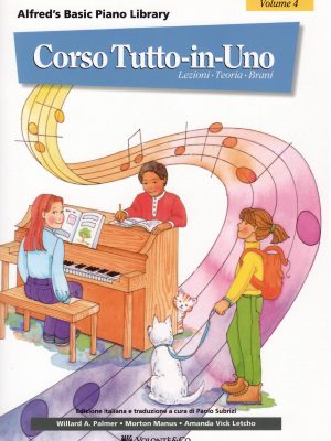 PALMER MANUS VICK LETHCO,  – CORSO TUTTO IN UNO PER PIANOFORTE VOL 4