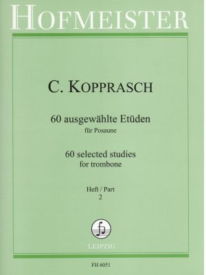 KOPPRASCH, CARL – 60 AUSGEWÄHLTE ETÜDEN HEFT II