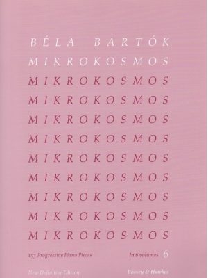 BARTOK, BELA – MIKROKOSMOS VOL.6