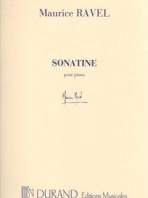 RAVEL, MAURICE – SONATINE