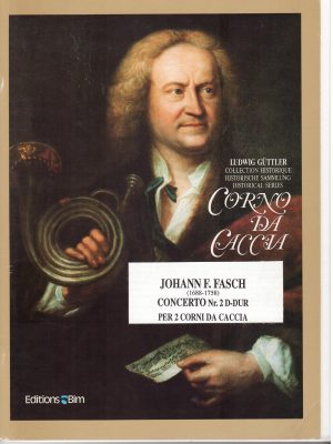 FASCH, JOHANN – CONCERTO IN D DUR N.2