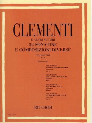 CLEMENTI, MUZIO – 32 SONATINE E COMPOSIZIONI DIVERSE