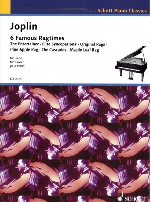 JOPLIN, SCOTT – 6 FAMOUS RAGTIMES