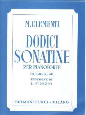 CLEMENTI, MUZIO – SONATINE OP.36/37/38