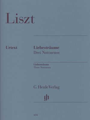 LISZT, FRANZ – LIEBESTRAUME DREI NOTTURNOS