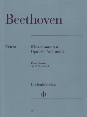 BEETHOVEN, LUDWIG VAN – KLAVIERSONATEN OPUS 49