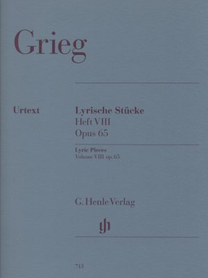 GRIEG, EDVARD – LYRISCHE STUCKE HEFT VIII OPUS 65