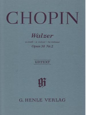 CHOPIN, FREDERIC – WALZER OP34 N 2