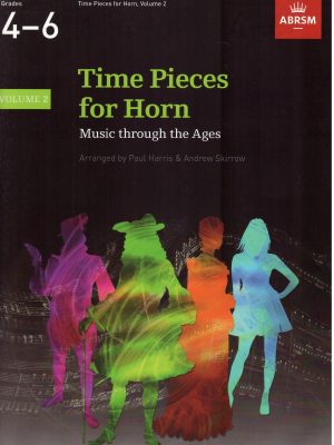 HARRIS / SKIRROW,  – TIME PIECES FOR HORN VOL.2N GRADES 4-6