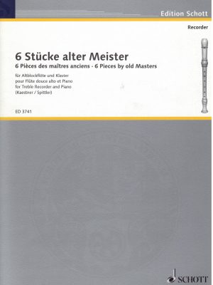 6 STUCKE ALTER MEISTER