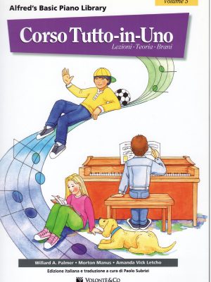 PALMER MANUS VICK LETHCO,  – CORSO TUTTO IN UNO PER PIANOFORTE VOL 5