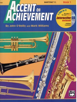 O’REILLEY, JOHN – ACCENT ON ACHIEVEMENT BARITONE T.C. BOOK 1