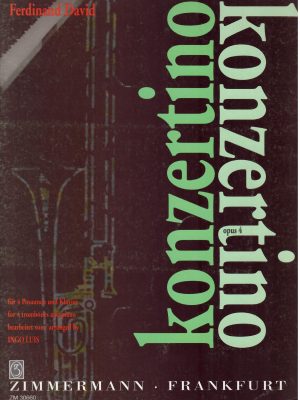 DAVID, FERDINAND – KONZERTINO OP.4