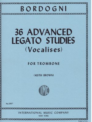 BORDOGNI, MARCO – 36 LEGATO STUDIES