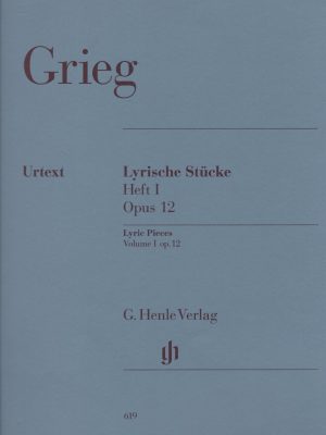 GRIEG, EDVARD – LYRISCHE STUCKE HEFT I OPUS 12