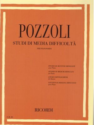 POZZOLI, ETTORE – STUDI DI MEDIA DIFFICOLTA’
