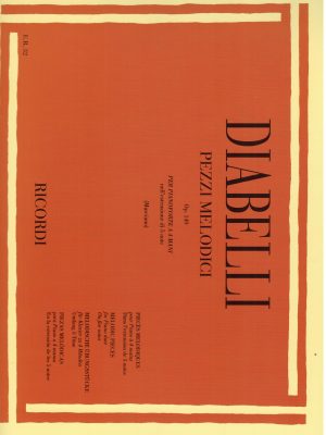 DIABELLI, ANTON – PEZZI MELODICI OP.149
