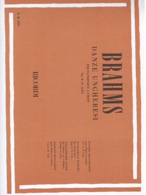 BRAHMS, JOHANNES – DANZE UNGHERESI VOL.2 4 MANI)