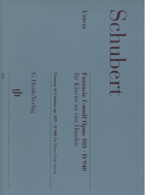SCHUBERT, FRANZ – FANTASIA D940 OP.103