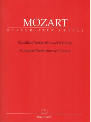 MOZART, WOLFGANG AMADEUS – COMPLETE WORKS FOR TWO PIANOS