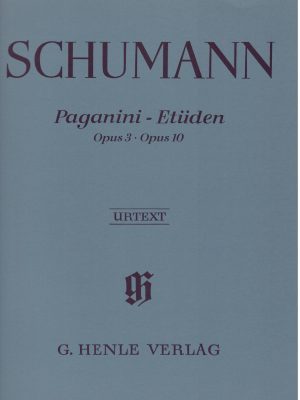SCHUMANN, ROBERT – PAGANINI ETUDIEN OPUS 3 OPUS 10