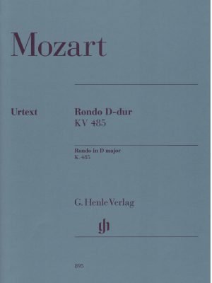 MOZART, WOLFGANG AMADEUS – RONDO D DUR  KV485