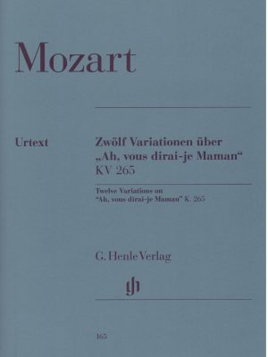 MOZART, WOLFGANG AMADEUS – 12 VARIATIONEN UBER AH VOUS  DIRAI-JE  MAMAN KV265