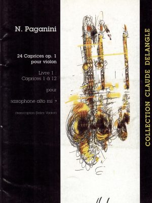 PAGANINI, NICCOLO’ – 24 CAPRICES OP. 1 LIVRE 1 DA 1 A 12