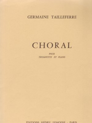 TAILLEFERRE, GERMAINE – CHORAL