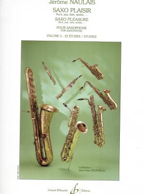 NAULAIS, JEROME – SAXO PLAISIR VOL.2 22 STUDI