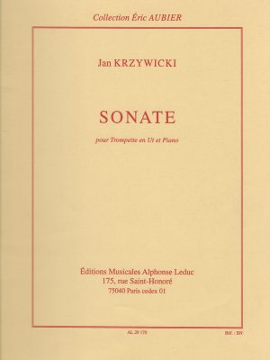 KRZYWICKI, JAN – SONATE