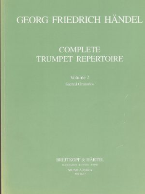 HANDEL, GEORG FRIEDRICH – COMPLETE TRUMPET REP.VOL.II