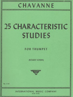 CHAVANNE, HENRI – 25 CHARACTERISTIC STUDIES