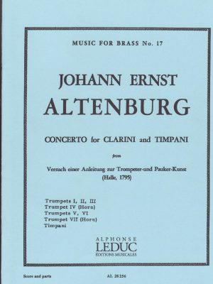 ALTENBURG, JOHANN ERNST – CONCERTO