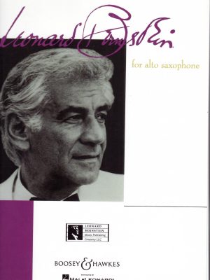 BERNSTEIN, LEONARD – BERNSTEIN FOR ALTO SAX