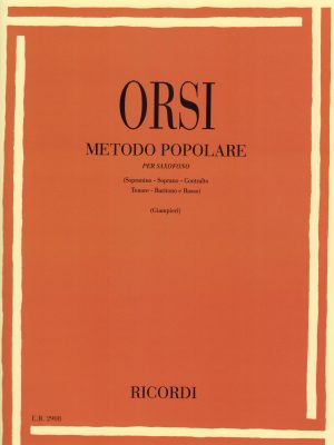 ORSI, ROMEO – METODO POPOLARE