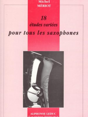 MERIOT, MICHEL – 18 ETUDES VARIEES