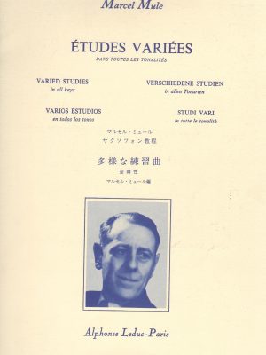 MULE, MARCEL – ETUDES VARIEES