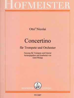 NICOLAI , OTTO – CONCERTINO ES DUR