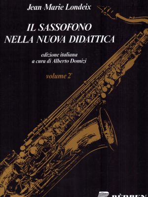 LONDEIX, JEAN-MARIE – IL SASSOFONO NELLA NUOVA DIDATTICA VOL. 2
