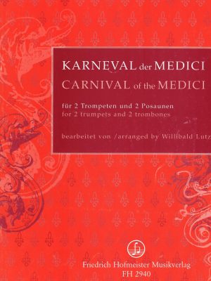 LUTZ, WILLIBALD – CARNIVAL OF THE MEDICI