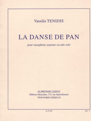 TENIDIS, VASSILIS – LA DANSE DE PAN