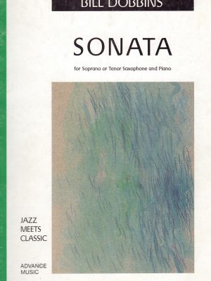 DOBBINS, BILL – SONATA FOR SOPRANO OR TENOR