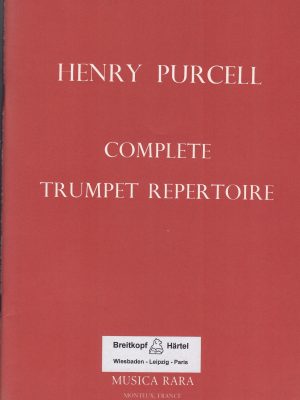 PURCELL, HENRY – COMPLETE REPERTOIRE