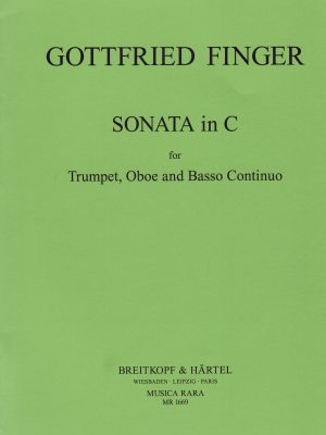 FINGER , GOTTFRIED – SONATA IN C